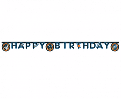 Procos Banner Astronaut Happy Birthday 200cm