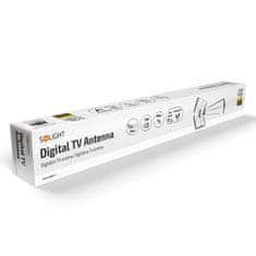 Solight Solight vonkajšia DVB-T anténa, 39dB, UHF, 21. - 60. kanál. LTE / 4G filter HN59-LTE