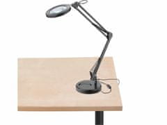 Extol Light Lampa stolová s LED a lupou, 2400lm, USB napájanie, čierna, EXTOL LIGHT