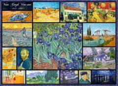 Blue Bird Puzzle Koláž obrazov: Vincent Van Gogh 4000 dielikov