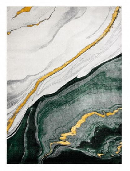 Dywany Łuszczów AKCIA: 240x330 cm Kusový koberec Emerald 1017 green and gold