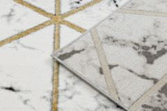 Dywany Łuszczów AKCIA: 80x150 cm Kusový koberec Emerald 1020 black and gold 80x150