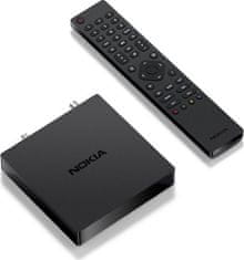 Nokia DVB-T/T2 set-top-box 6000/ Full HD/ H.265/HEVC/ EPG/ USB/ HDMI/ černý
