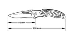 KS Tools Nôž vreckový zatvárací na remene, hadičky a ďalšie, dĺžka 210 mm - KS TOOLS 907.2220