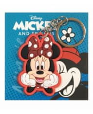 Hollywood 2D kľúčenka - Minnie Mouse (hlava) - Disney - 5,5 cm