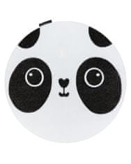 Dywany Łuszczów Detský kusový koberec Petit Panda white kruh 120x120 (priemer) kruh