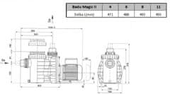 SPECK pumps Bazénové čerpadlo Badu Magic II 8