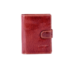 BUFFALO Hnedá peňaženka z pravej kože s chlopňou CE-PR-N4L-VTU.64_281603 Univerzálne