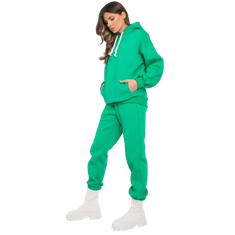 Ex moda Dámska bavlnená dvojdielna súprava ALICIA zelená EM-KMPL-701.71_380901 L-XL