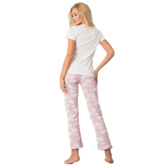Factoryprice Dámske dvojdielne pyžamo s potlačou ASIF white BR-PI-3256_378443 XL