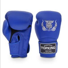Top King Boxerské rukavice TOP KING Super Air Single Tone - Modre