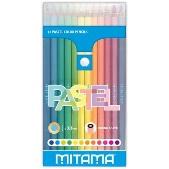 MITAMA Pastelky MITAMA /12 pastel
