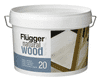 Flügger NATURAL WOOD 20/50 - Vodou riediteľný lak na drevo pololesklý 0,38 L
