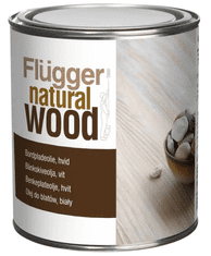 Flügger NATURAL WOOD - Olej na drevený nábytok a pracovnú dosku bezfarebný 0,75 L
