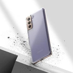 RINGKE Fusion Matte tenké silikonové puzdro pre Samsung Galaxy S21 - Transparentná KP14226