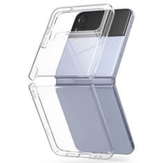RINGKE Air Ultra tenké silikonové puzdro pre Samsung Galaxy Z Flip4 - Transparentná KP22151