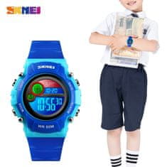Skmei Detské hodinky SKMEI Hugo-Modrá KP23790