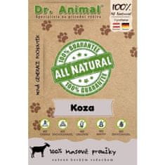 Dr. Animal Pamlsok pre psa Koza mäsové prúžky 80g