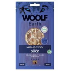 WOOLF snack Pamlsok pre psa Earth NOOHIDE Duck S 90 g