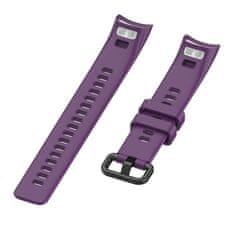 BStrap Silicone Line remienok na Honor Band 4, purple