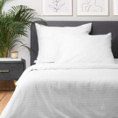 Homla AGNES saténové posteľné prádlo biele 160x200 cm