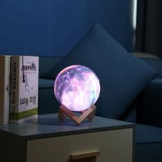 ISOTRA Nočná lampa 3D Moon 9510