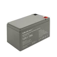 Qoltec Batéria AGM | 12V | 7Ah | max. 105A | Bezpečnosť