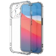 IZMAEL Anti Shock silikonové púzdro pre Apple iPhone 14 Plus - Transparentná KP23582