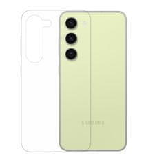 Nuvo Gumený obal na Samsung Galaxy S23 priehľadný