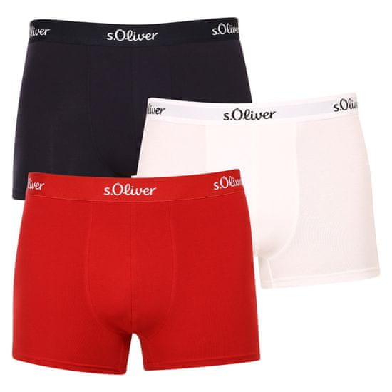 s.Oliver 3PACK pánske boxerky viacfarebné (JH-34B-51136323)