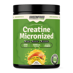GreenFood Nutrition Performance Creatine Micronized 420g - Mango