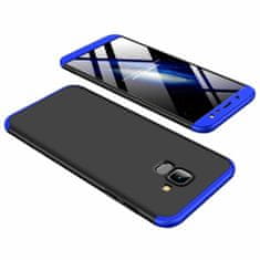 GKK Ochranné puzdro GKK 360 - Predný a zadný kryt celého mobilu pre Samsung Galaxy A6 2018 - Čierna/Modrá KP10444