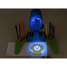 BB-Shop Projektor na malovanie, Hračka Kreslící projektor modrý