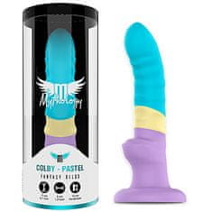 Blush Mythology Colby Pastel M (17 cm), farebné silikónové dildo