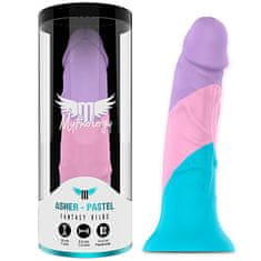 Blush Mythology Asher Pastel M (18 cm), farebné silikónové dildo