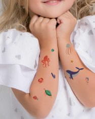 TATTon.me Vodeodolné dočasné tetovačky pre deti Oceán mix