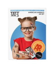 TATTon.me Živé tetovačky pre deti Americké zvieratá