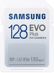 SAMSUNG SDXC 128GB EVO Plus UHS-I U3 (Class 10) (MB-SC128K/EU)