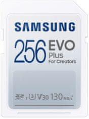SAMSUNG SDXC 256GB EVO Plus UHS-I U3 (Class 10) (MB-SC256K/EU)