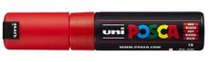 Uni-ball POSCA akrylový popisovač / červený 4,5-5,5 mm