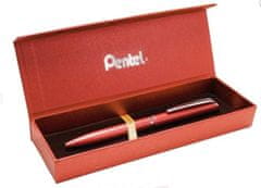 Pentel Gélové pero EnerGel BL2007 Luxusné - červené 0,7mm v darčekovej krabičke