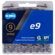 KMC reťaz E9 EPT strieborná 136čl. BOX pre e-bike