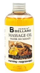 Fergio BELLARO masážny olej hrejivý Slim effect - 200ml