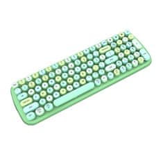 slomart Bezdrôtová klávesnica MOFII Candy BT (zelená)