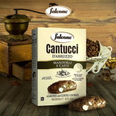 Falcone Sušienky Cantucci s mandľami a kávou, 180 g