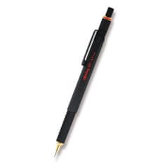 Rotring 800 Black mechanická ceruzka, rôzne šírka hrotu hrot 0,5 mm