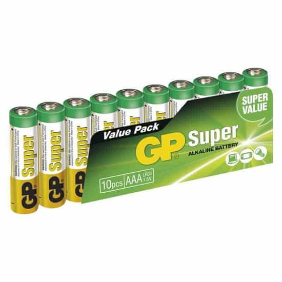 GP Batteries Alkalická batéria GP 1,5V AAA 10 ks