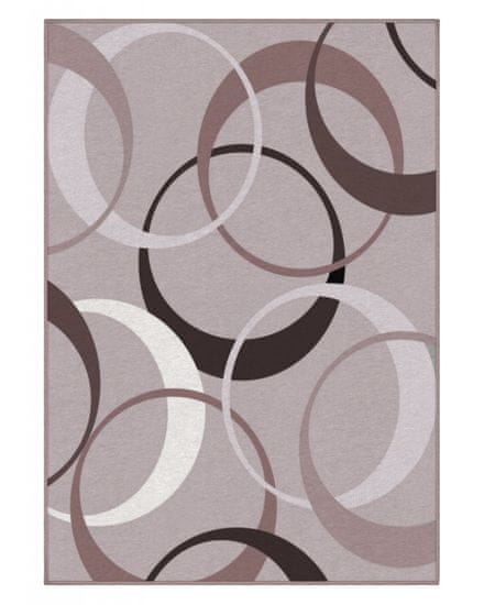 GDmats Dizajnový kusový koberec Cirkles od Jindricha Lípy