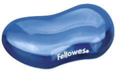 Fellowes Podložka pod zápästie CRYSTAL gélová modrá