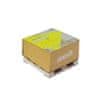 Samolepiaci bloček "Kraft Cube", hnedá farba, 76 x 76 mm, 400 listov, mini paleta, 21816